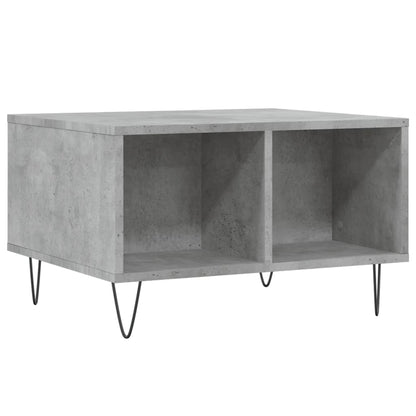 Couchtisch Betongrau 60x50x36,5 cm Holzwerkstoff - Pazzar.ch