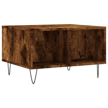 Couchtisch Räuchereiche 60x50x36,5 cm Holzwerkstoff - Pazzar.ch