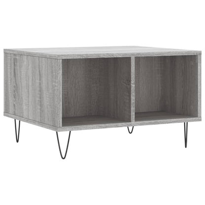 Couchtisch Grau Sonoma 60x50x36,5 cm Holzwerkstoff - Pazzar.ch
