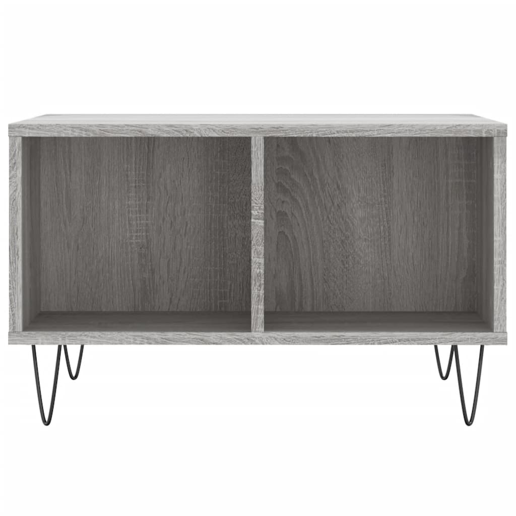 Couchtisch Grau Sonoma 60x50x36,5 cm Holzwerkstoff - Pazzar.ch