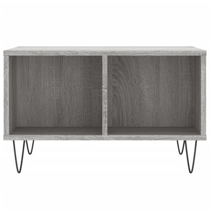 Couchtisch Grau Sonoma 60x50x36,5 cm Holzwerkstoff - Pazzar.ch