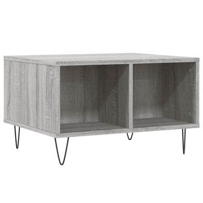 Couchtisch Grau Sonoma 60x50x36,5 cm Holzwerkstoff - Pazzar.ch