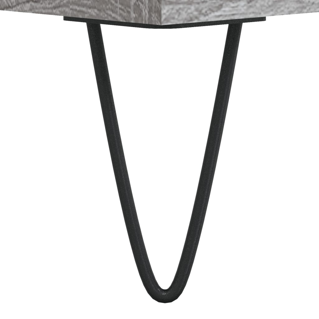 Couchtisch Grau Sonoma 60x50x36,5 cm Holzwerkstoff - Pazzar.ch