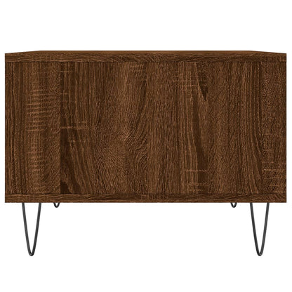 Couchtisch Braun Eichen-Optik 60x50x36,5 cm Holzwerkstoff - Pazzar.ch