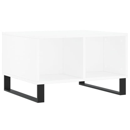 Couchtisch Weiß 60x50x36,5 cm Holzwerkstoff - Pazzar.ch