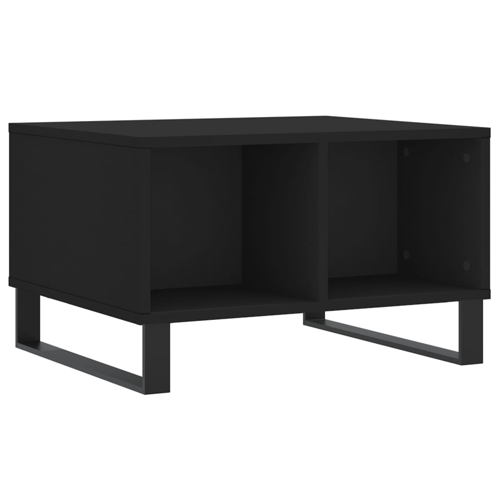 Couchtisch Schwarz 60x50x36,5 cm Holzwerkstoff - Pazzar.ch