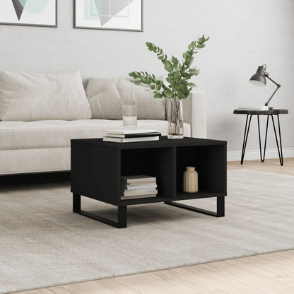Couchtisch Schwarz 60x50x36,5 cm Holzwerkstoff - Pazzar.ch