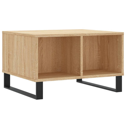 Couchtisch Sonoma-Eiche 60x50x36,5 cm Holzwerkstoff - Pazzar.ch