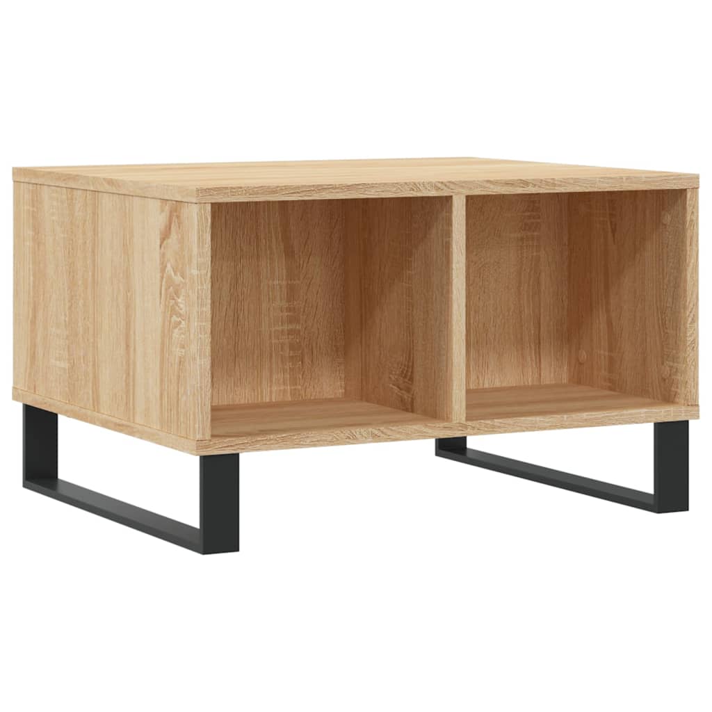 Couchtisch Sonoma-Eiche 60x50x36,5 cm Holzwerkstoff - Pazzar.ch