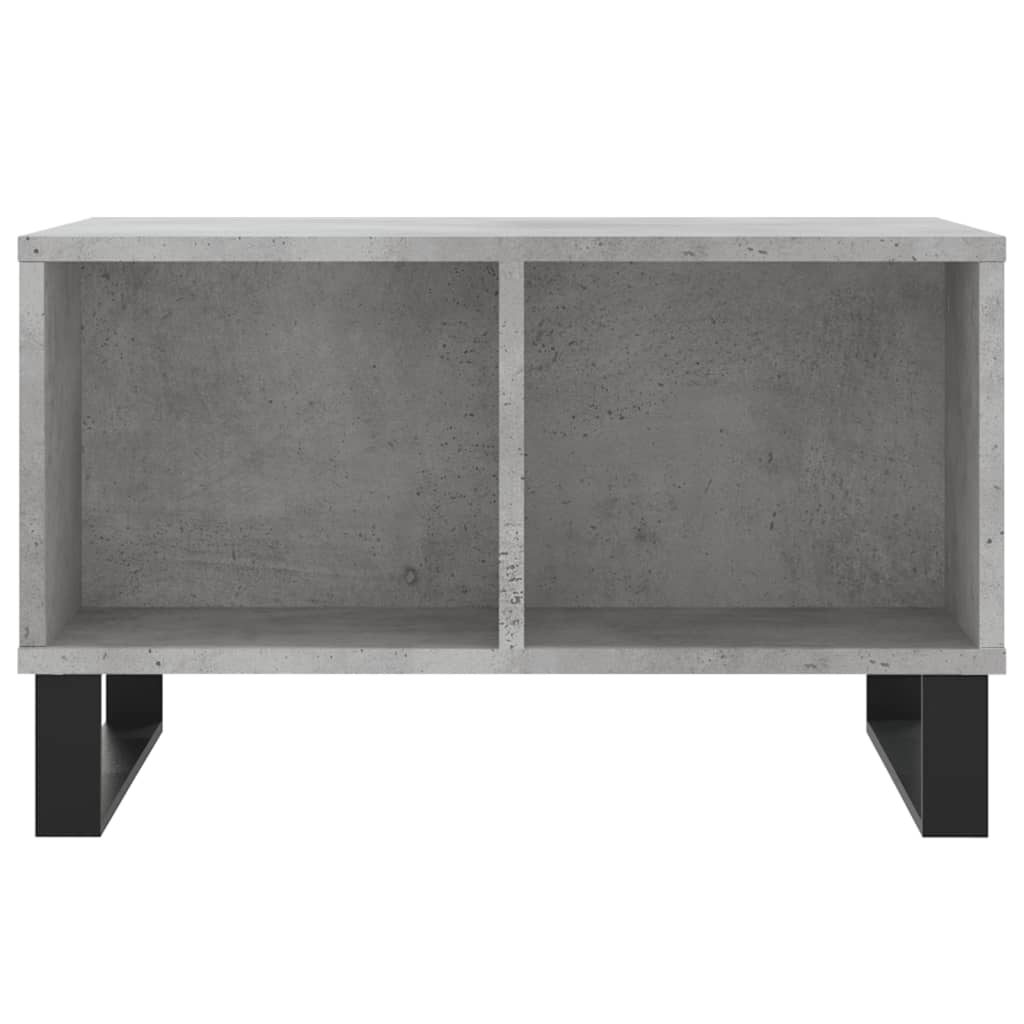 Couchtisch Betongrau 60x50x36,5 cm Holzwerkstoff - Pazzar.ch