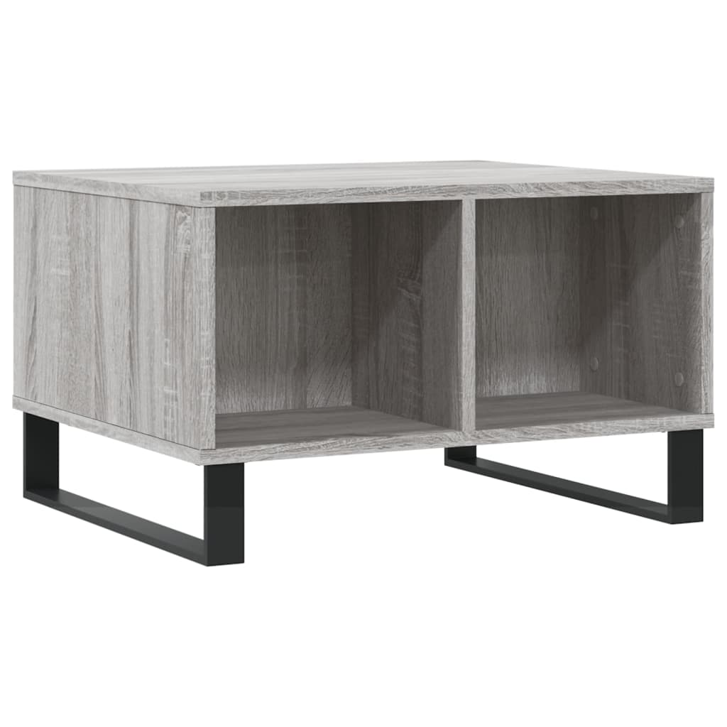 Couchtisch Grau Sonoma 60x50x36,5 cm Holzwerkstoff - Pazzar.ch