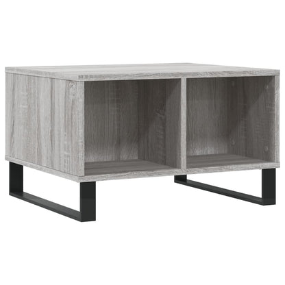 Couchtisch Grau Sonoma 60x50x36,5 cm Holzwerkstoff - Pazzar.ch