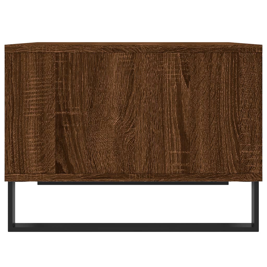 Couchtisch Braun Eichen-Optik 60x50x36,5 cm Holzwerkstoff - Pazzar.ch