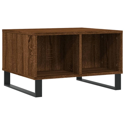 Couchtisch Braun Eichen-Optik 60x50x36,5 cm Holzwerkstoff - Pazzar.ch