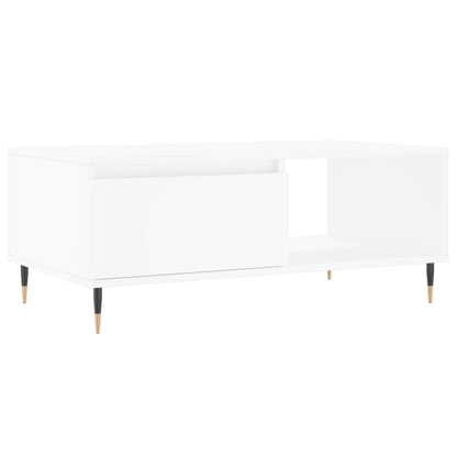 Couchtisch Weiß 90x50x36,5 cm Holzwerkstoff - Pazzar.ch