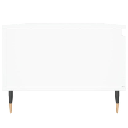Couchtisch Weiß 90x50x36,5 cm Holzwerkstoff - Pazzar.ch
