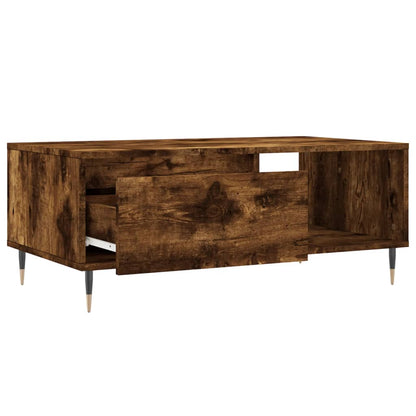 Couchtisch Räuchereiche 90x50x36,5 cm Holzwerkstoff - Pazzar.ch