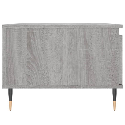 Couchtisch Grau Sonoma 90x50x36,5 cm Holzwerkstoff - Pazzar.ch