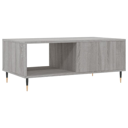 Couchtisch Grau Sonoma 90x50x36,5 cm Holzwerkstoff - Pazzar.ch