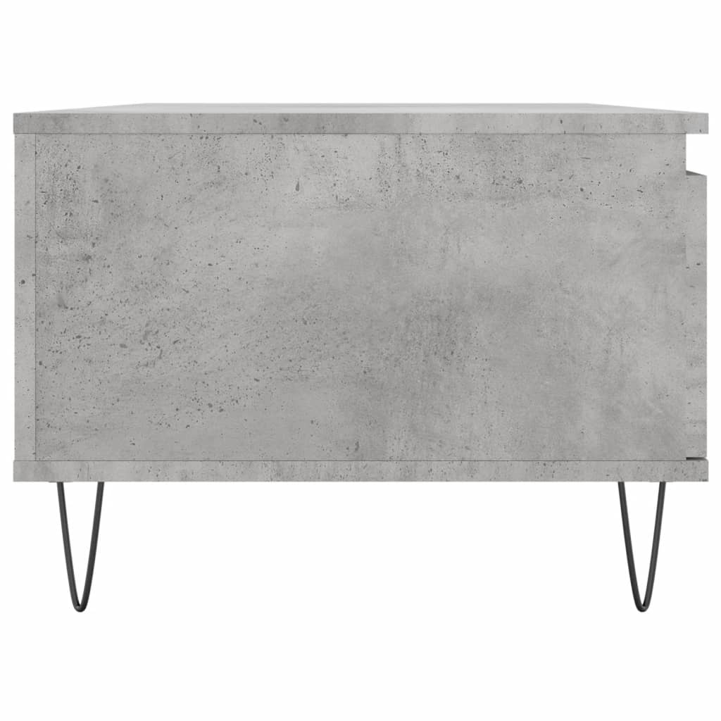 Couchtisch Betongrau 90x50x36,5 cm Holzwerkstoff - Pazzar.ch