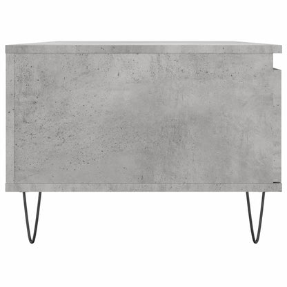 Couchtisch Betongrau 90x50x36,5 cm Holzwerkstoff - Pazzar.ch