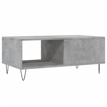 Couchtisch Betongrau 90x50x36,5 cm Holzwerkstoff - Pazzar.ch