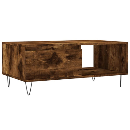 Couchtisch Räuchereiche 90x50x36,5 cm Holzwerkstoff - Pazzar.ch
