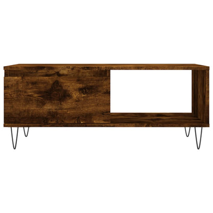 Couchtisch Räuchereiche 90x50x36,5 cm Holzwerkstoff - Pazzar.ch