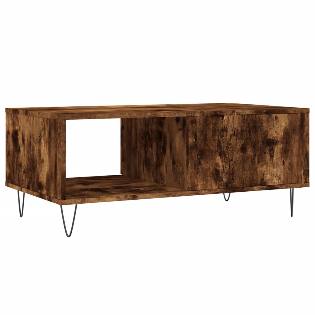 Couchtisch Räuchereiche 90x50x36,5 cm Holzwerkstoff - Pazzar.ch