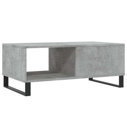 Couchtisch Betongrau 90x50x36,5 cm Holzwerkstoff - Pazzar.ch