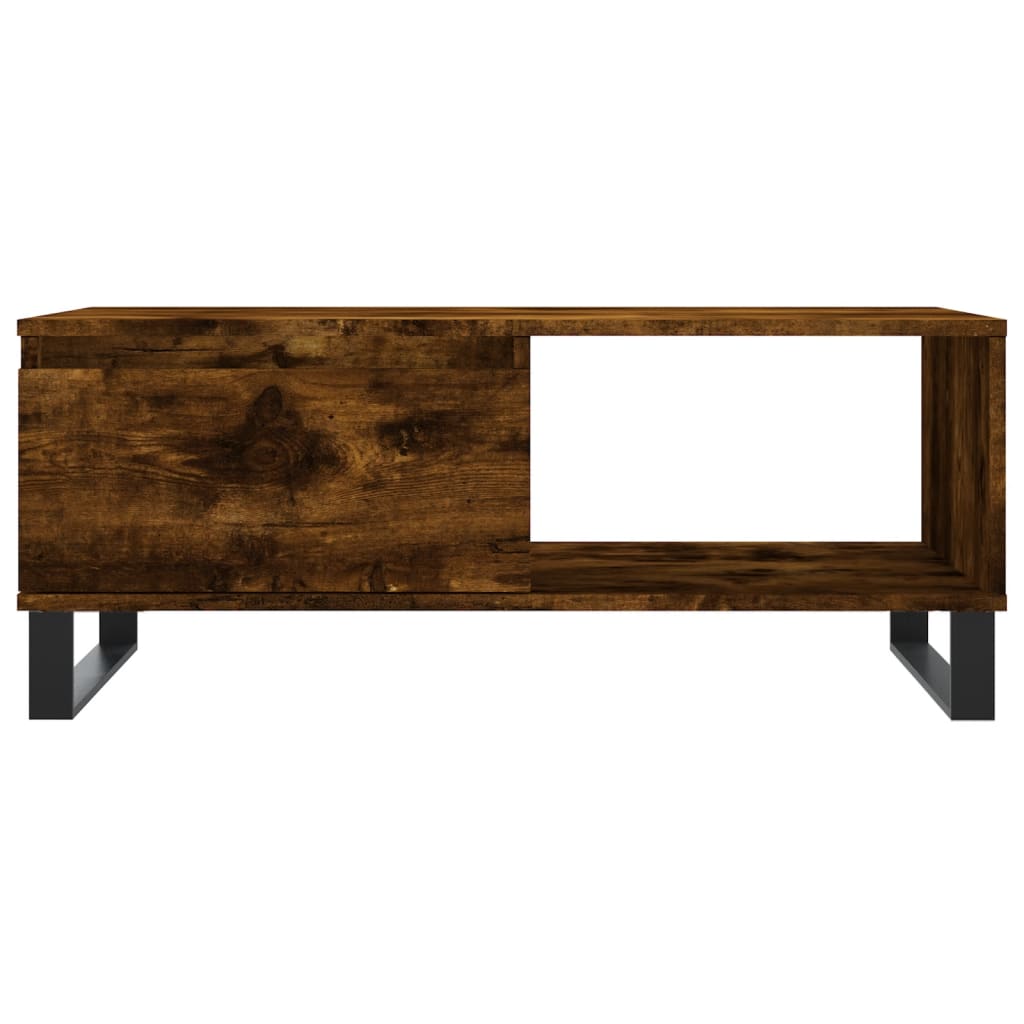 Couchtisch Räuchereiche 90x50x36,5 cm Holzwerkstoff - Pazzar.ch