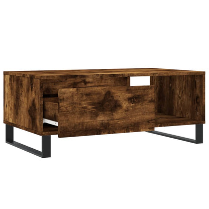 Couchtisch Räuchereiche 90x50x36,5 cm Holzwerkstoff - Pazzar.ch