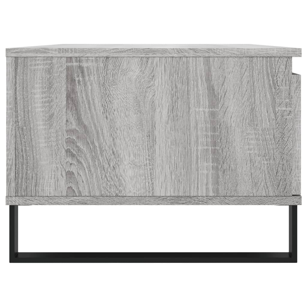 Couchtisch Grau Sonoma 90x50x36,5 cm Holzwerkstoff - Pazzar.ch
