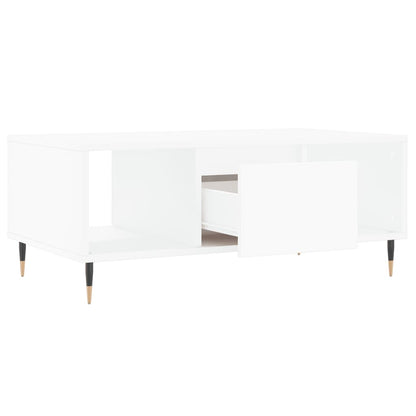 Couchtisch Weiß 90x50x36,5 cm Holzwerkstoff - Pazzar.ch