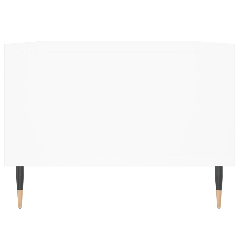Couchtisch Weiß 90x50x36,5 cm Holzwerkstoff - Pazzar.ch