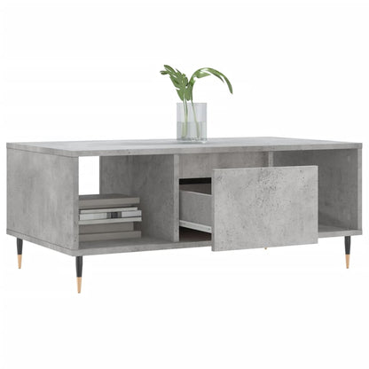 Couchtisch Betongrau 90x50x36,5 cm Holzwerkstoff - Pazzar.ch