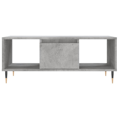 Couchtisch Betongrau 90x50x36,5 cm Holzwerkstoff - Pazzar.ch