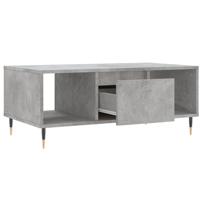 Couchtisch Betongrau 90x50x36,5 cm Holzwerkstoff - Pazzar.ch
