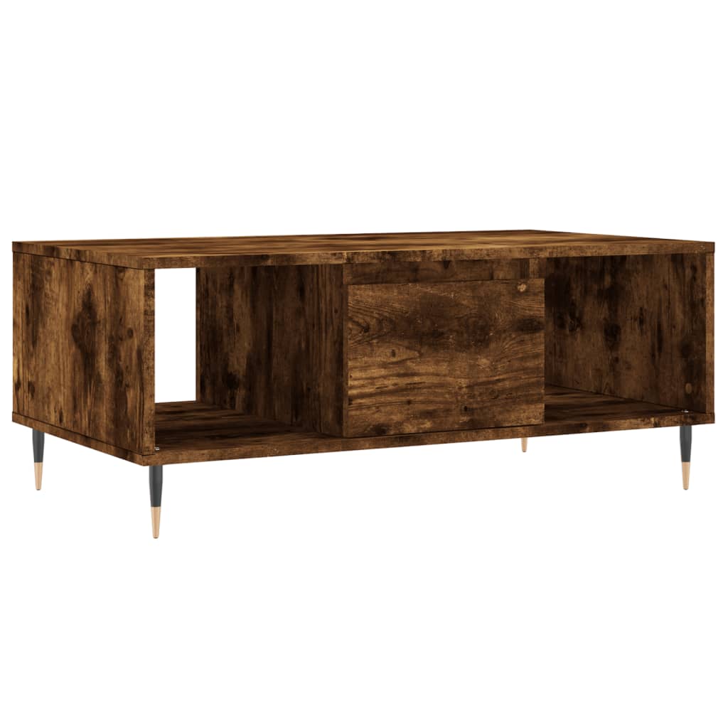 Couchtisch Räuchereiche 90x50x36,5 cm Holzwerkstoff - Pazzar.ch