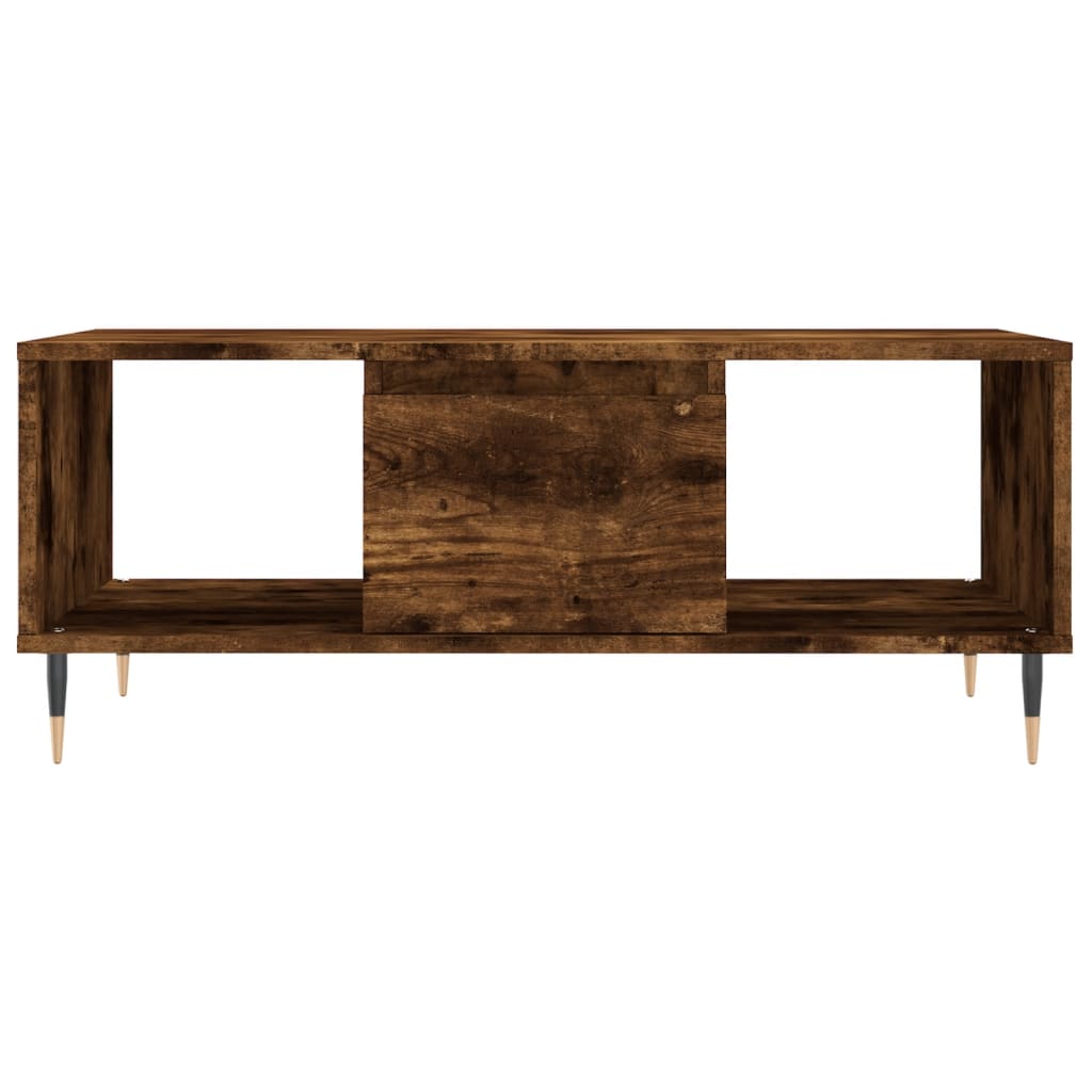 Couchtisch Räuchereiche 90x50x36,5 cm Holzwerkstoff - Pazzar.ch