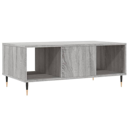 Couchtisch Grau Sonoma 90x50x36,5 cm Holzwerkstoff - Pazzar.ch