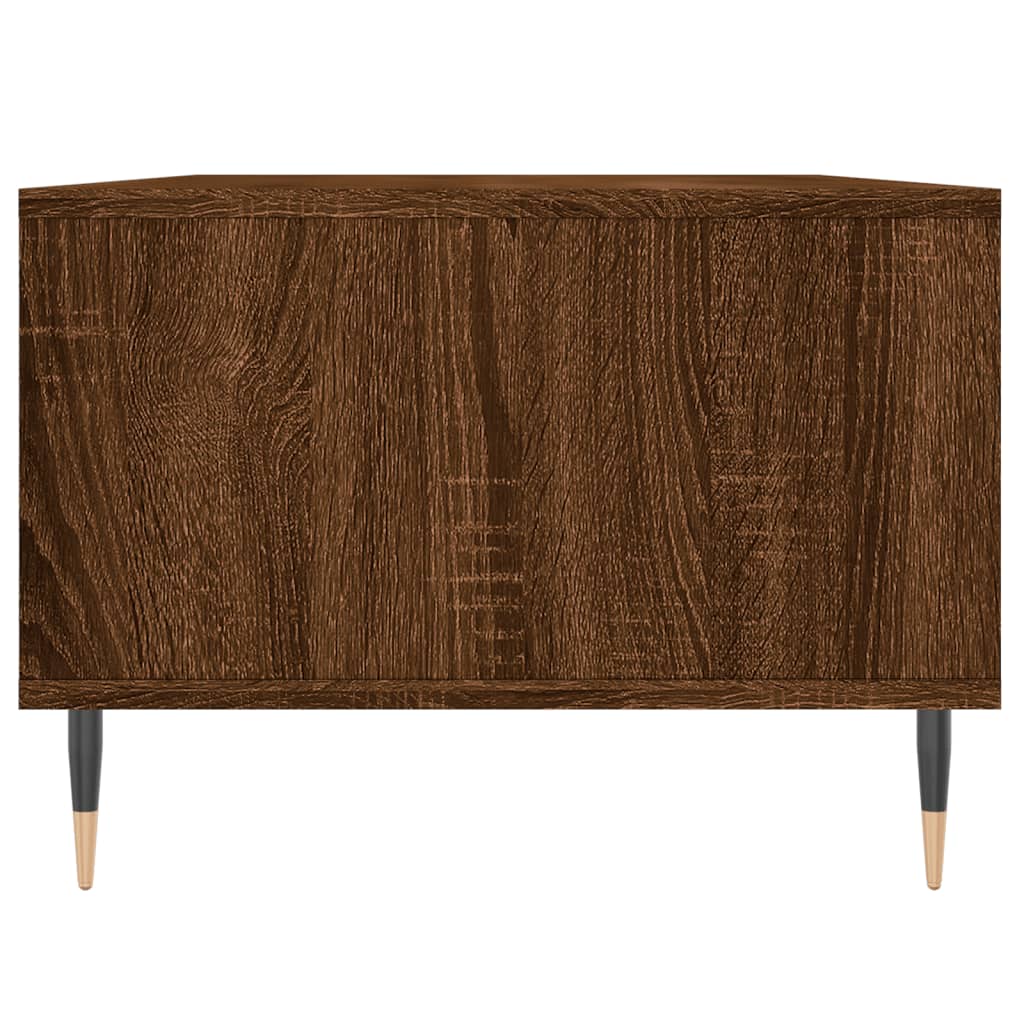 Couchtisch Braun Eichen-Optik 90x50x36,5 cm Holzwerkstoff - Pazzar.ch