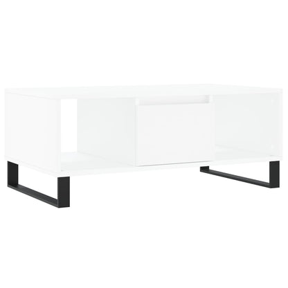 Couchtisch Weiß 90x50x36,5 cm Holzwerkstoff - Pazzar.ch