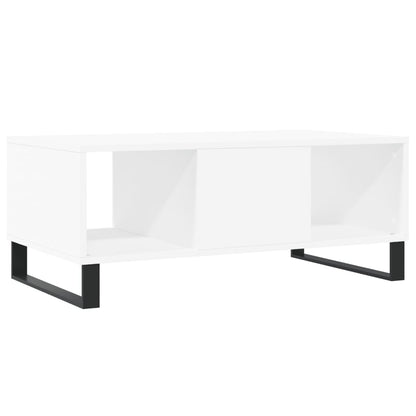 Couchtisch Weiß 90x50x36,5 cm Holzwerkstoff - Pazzar.ch