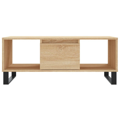 Couchtisch Sonoma-Eiche 90x50x36,5 cm Holzwerkstoff - Pazzar.ch