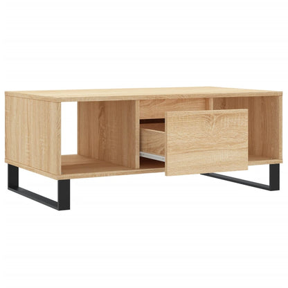 Couchtisch Sonoma-Eiche 90x50x36,5 cm Holzwerkstoff - Pazzar.ch