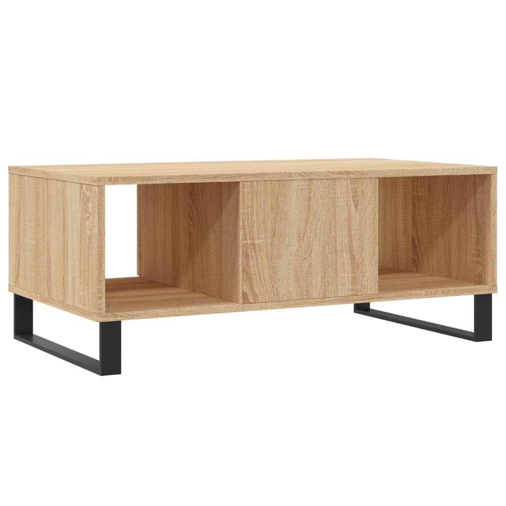 Couchtisch Sonoma-Eiche 90x50x36,5 cm Holzwerkstoff - Pazzar.ch