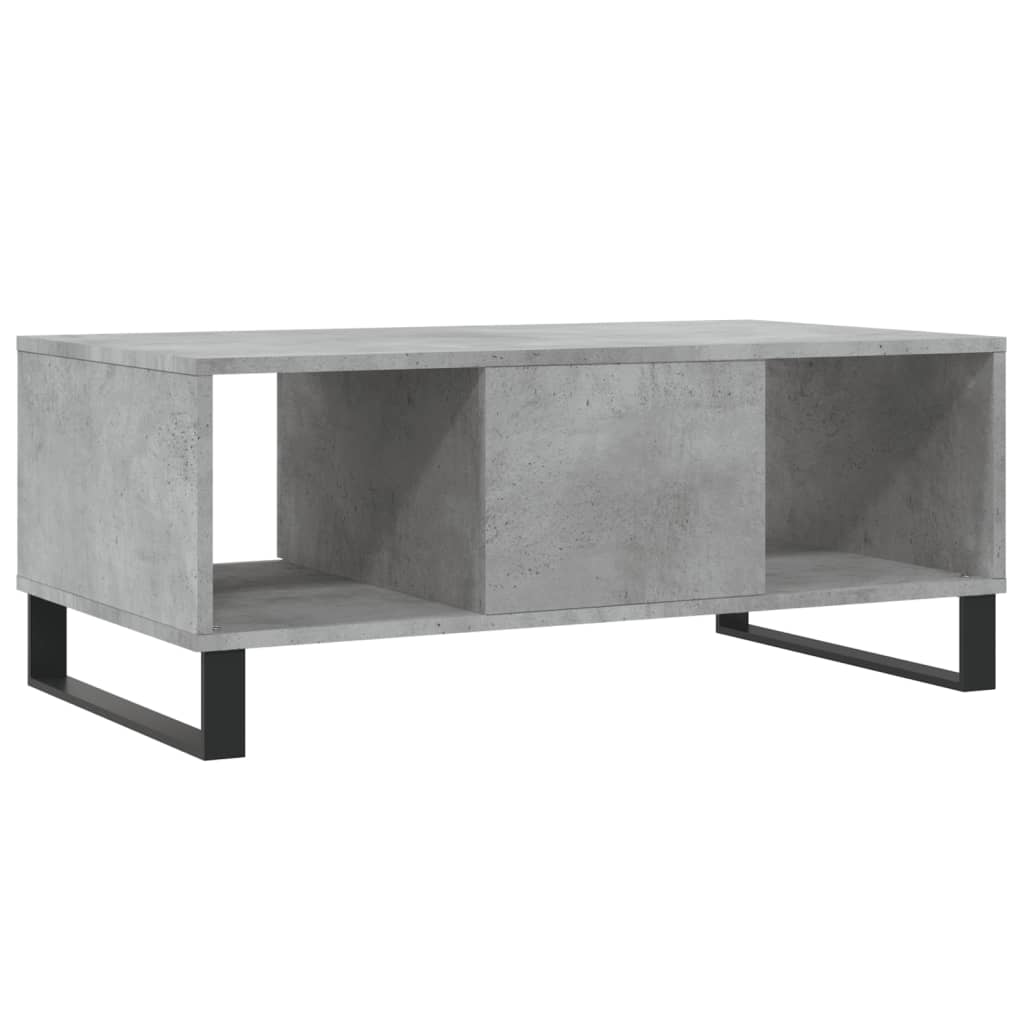Couchtisch Betongrau 90x50x36,5 cm Holzwerkstoff - Pazzar.ch