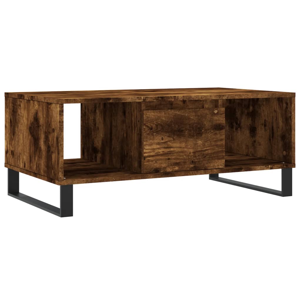 Couchtisch Räuchereiche 90x50x36,5 cm Holzwerkstoff - Pazzar.ch
