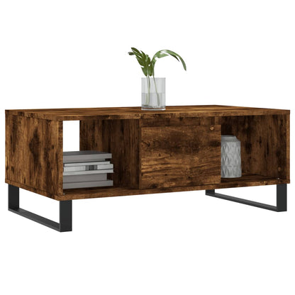 Couchtisch Räuchereiche 90x50x36,5 cm Holzwerkstoff - Pazzar.ch